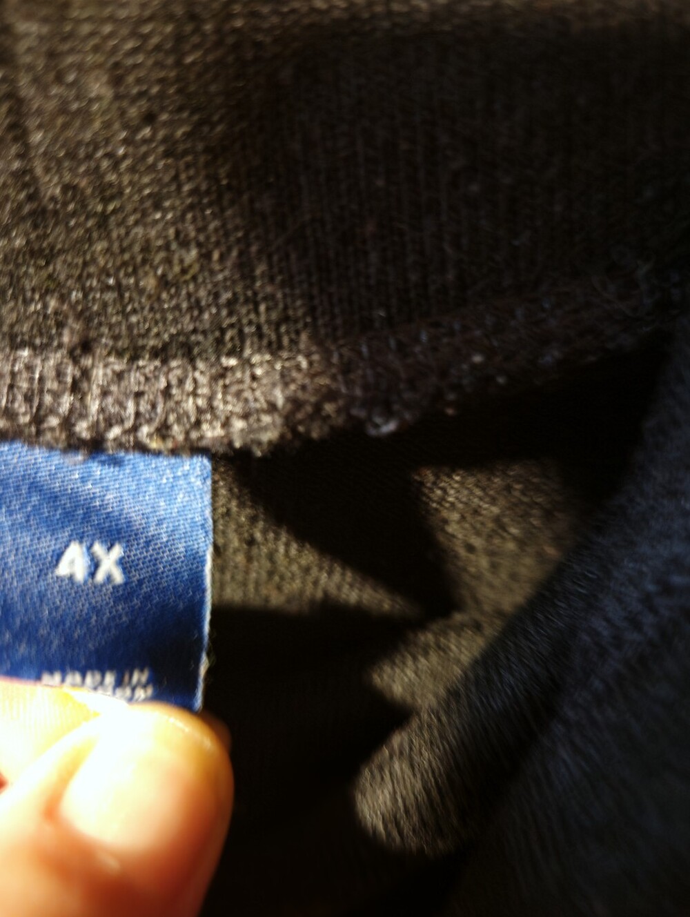 Black Womens Sweater - Size 4X